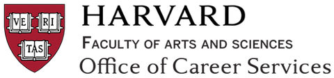 Harvard Office of Career Services Logo Header Image