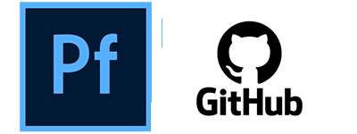 Adobe Portfolio and GitHub logos