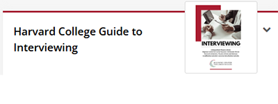 Harvard College Guide to Interviewing