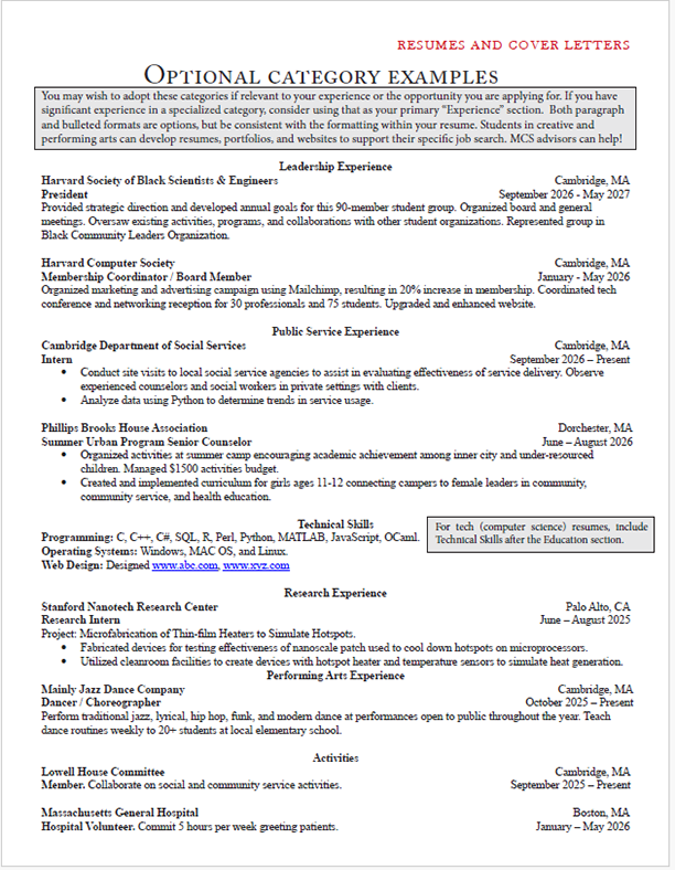 Category Sample